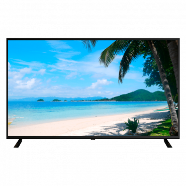 LED monitor 50" - Resolution 4K (3840x2160) - Format 16:9 - 2x HDMI2.0 - Integrated speakers - Designed for surveillance use