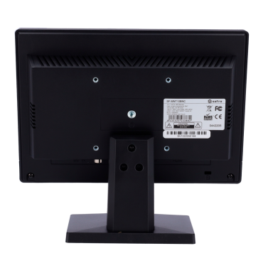 Monitor SAFIRE LED 10" | Designed for surveillance use | Format 16:10 | VGA, HDMI, BNC loop and Audio | Resolution 1280x800 | Integrated speakers