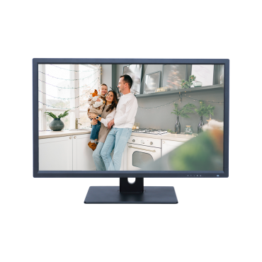 Monitor SAFIRE LED 32" - Designed for surveillance use - Resolution 3840x2560 - Format 16:9 |  - PIP/POP/QUAD display - 3xHDMI, 1xDP - Audio | Built-in speakers