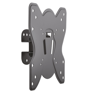 Muurbeugel voor LCD-monitor - Helling -12º~ 3º - Rotatie -25º~ 25º - Muurscheiding 75 mm - Maximale belasting 25 Kg - Schermen 23"~42"