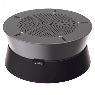 Nearity - Conference in meeting rooms - 8 Built-in microphones - Omnidirectional speaker - Connect up to 5 devices - Plug & Play
