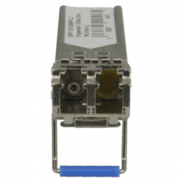 SFP transceiver module - TRx 1310 nm - Single mode glasvezel - LC Duplex connector - Maximaal 20 km - 1,25Gb/s - 1000Base-LX