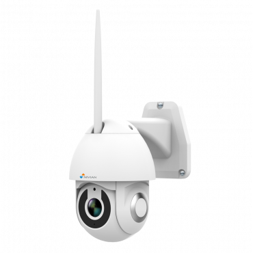 Nivian Smart Camera 1080p - Wifi 2.4 GHz - Suitable for outdoor use: IR up to 10 m - Motorized PT control / Autotracking - Recording to MicroSD card or Cloud - TUYA Smart / Google / Alexa Compatible 