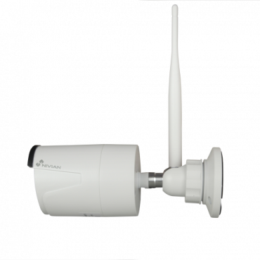 Camera for Nivian WiFi kit - Compatible with NV-KIT830W-4CAM - Resolution 3 Mpx / H.265+ - 4 mm Lens - IR LEDs Array Range 20 m - Weatherproof IP66
