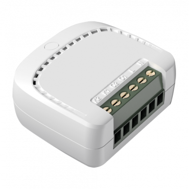 Dual Smart Relay - WiFi 2.4 GHz IEEE802.11 b/g/n - Controls 2 independent lines - Enables you to keep existing pushbuttons - Compatible with TUYA Smart - Alexa and Google Assistant compatible