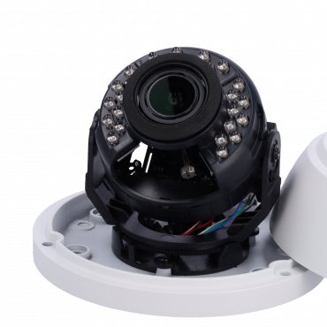 1080p ECO Dome Camera - 4 in 1 (HDTVI / HDCVI / AHD / CVBS) - 1/3" SOI 2.0Mpx F23+8536H - 2.7~13.5 mm Varifocal lens - IR LEDs Range 20 m - 3DNR