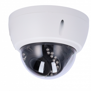 1080p ECO Dome Camera - 4 in 1 (HDTVI / HDCVI / AHD / CVBS) - 1/3" SOI 2.0Mpx F23+8536H - 2.7~13.5 mm Varifocal lens - IR LEDs Range 20 m - 3DNR