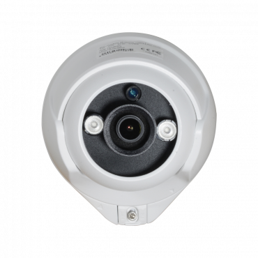 1080p ECO-domecamera - 4 in 1 (HDTVI / HDCVI / AHD / CVBS) - 1 / 2,7" 2,1 Mpx BG0806 - 3,6 mm lens - 2 LED's array IR-bereik 30 m - weerbestendig IP66