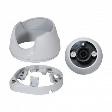 1080p ECO-domecamera - 4 in 1 (HDTVI / HDCVI / AHD / CVBS) - 1 / 2,7" 2,1 Mpx BG0806 - 3,6 mm lens - 2 LED's array IR-bereik 30 m - weerbestendig IP66