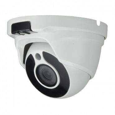 1080p ECO Dome Camera - 4 in 1 (HDTVI / HDCVI / AHD / CVBS) - 1/2.7" Brigates© BG0806 - 3.6 mm Lens - LEDs SMD IR Range 20 m - OSD remote menu from DVR
