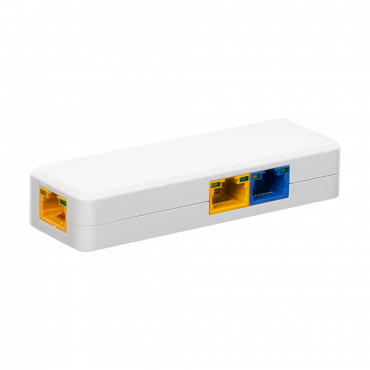 Indoor POE extender Switch - Extended POE range - 2 PoE port(s) + 1 Up-link port(s) - IEEE 802.3 af/at/bt - Maximum output power 60 W - 10/100Mbps ports