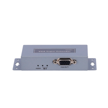 VGA / USB signal extender via UTP category 5 / 5e / 6, Maximum length 100 metres, Send a VGA video signal, USB keyboard and mouse via UTP