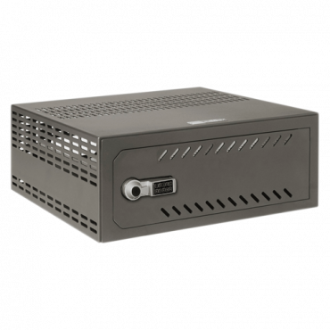 Safe for DVR - Specific for CCTV - For DVR smaller than 1U rack - Electronic lock - With ventilation and cable passage - Quality and resistance