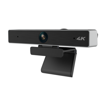 Nivian USB-camera - Resolutie 4K (3840x2160) - Kijkhoek van 120° - Geïntegreerde dubbele microfoon - Automatische framing - Plug & Play