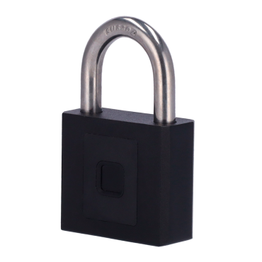 Bluetooth Smart Padlock - Fingerprint and app opening - Capacity 15 fingerprints - Shackle diameter of 10 mm - Built-in battery 220 mAh - Suitable for exterior IP65