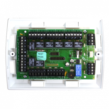 PCX-ROX8R8T: Pyronix - Expander for 16 outputs - Grade 3 approved - 8 Relay outputs (NO or NC) - 8 digital outputs - Connection RS485