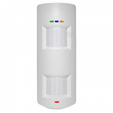 TMD15: Triple technology PIR Detector - Anti-masking function - Integrated EOL resister - 2 Infrared, 1 Microwaves - Detection Range 15 m - Certificate Grade 3