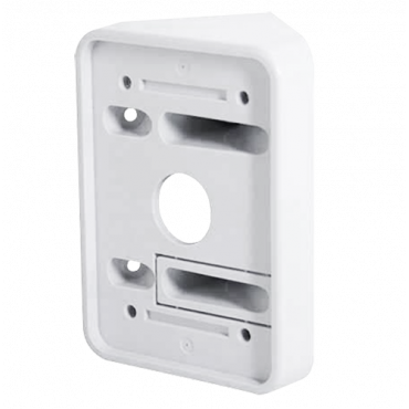 Wall mount adapter - Fixed angle of 45º - Valid for exterior use - Compatible with XDWALLBRACKET - Hole for cable passage - High strength and durability