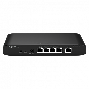 Reyee - Manageable Router Controller - 5 Ports RJ45 10/100 /1000 Mbps - Supports configuring up to 2 ports as WAN - Up to 600M of bandwidth