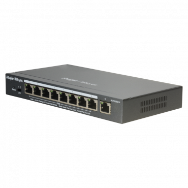 Reyee - Desktop Switch - 9 ports RJ45 - Port speed 10/100/1000 Mbps - Maximum 120W - Energy Saving Technology