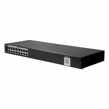 Reyee - Managed desktop switch - 16 Gigabit RJ45 poorten - Poortsnelheid 10/100/1000 Mbps - Plug & Play - energiebesparende technologie