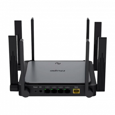 Reyee - Gigabit Mesh WiFi Router 6 AX3200 - 5 Ports RJ45 10/100/1000 Mbps  - 802.11AX quad-stream and band 2,4 and 5 GHz - Small Office / Home Office
