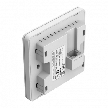 Reyee - Wi-Fi Omni-directional Wall AP 5 - Frequency 2.4 and 5 GHz - Support 802.11 b/g/n/ac Wave1/Wave2 - Performance AC1267 Fast Ethernet Ports - Installation of mechanism boxes