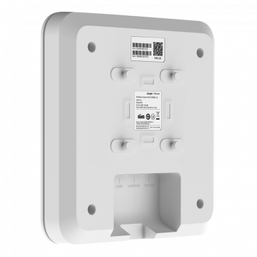 Reyee - Access point Wifi6 - Frequentie 2,4 en 5 GHz - Ondersteunt 802.11a/b/g/n/ac/ax - Transmissiesnelheid tot 3200 Mbps - Antenne 2x2 MIMO