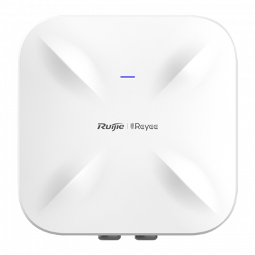 Reyee - Access point Wifi6 - Frequency 2.4 and 5 GHz  - Supports 802.11a/b/g/n/ac/ax - Transmission rate up to 1775 Mbps - Antenna 2x2 MIMO 