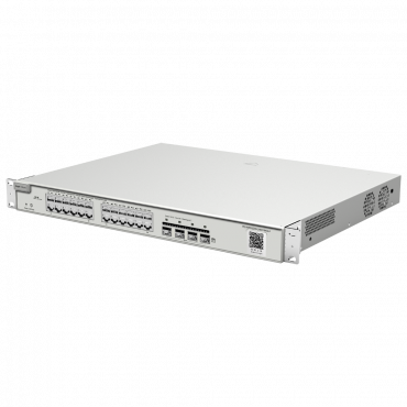 Reyee - Switch PoE Manageable Layer 2 - 24 PoE + 4 10Gbps PoE + SFP+ ports - Speed 10/100/1000Mbps - 30W per port / Total maximum 370W - Standard IEEE802.3af (PoE) / at (PoE+)