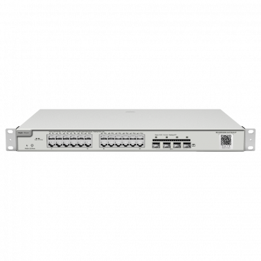 Reyee - Switch PoE Manageable Layer 2 - 24 PoE + 4 10Gbps PoE + SFP+ poorten - Snelheid 10/100/1000Mbps - 30W per poort / Totaal maximaal 370W - Standaard IEEE802.3af (PoE) / at (PoE+)