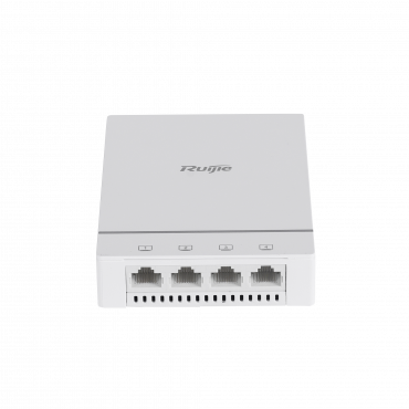 Ruijie - AP Omnidireccional Wi-Fi 6 - Frecuencia 2.4 y 5 GHz - Soporta 802.11a/b/g/n/ac/ax - Velocidad 574+1201Mbps - Antena 2x2 MIMO