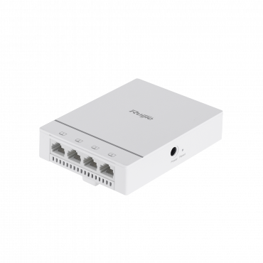 Ruijie - Wifi Omni-directional Wall AP 6 - Frequency 2.4 and 5 GHz - Supports 802.11a/b/g/n/ac/ax - Speed 574+1201Mbps - Antenna 2x2 MIMO
