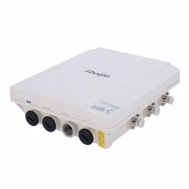 Ruijie - Wi-Fi 5 Omnidirectional AP - Suitable for Outdoors IP67 - Supports 802.11a/b/g/n/ac Wave 1 - Transmission speed up to 1750 Mbps - N connectors for external antenna use