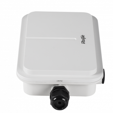 Ruijie - Wi-Fi access point 6 Directional - Frequency 2.4 and 5GHz - Supports 802.11a/b/g/n/ac/ax - Transmission speed up to 1775 Mbps - Antenna 2x2 MIMO 