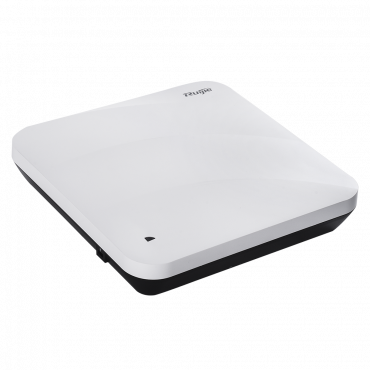 Ruijie - Wifi 6 Omnidirectional AP - 2.4 and 5 GHz frequency - Supports 802.11a/b/g/n/ac/ax - Transmission speed up to 3000 Mbps - 1 Gigabit Ethernet Port + 1 2.5Giga SFP Port