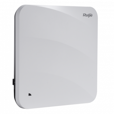 Ruijie - Wifi 6 Omnidirectional AP - 2.4 and 5 GHz frequency - Supports 802.11a/b/g/n/ac/ax - Transmission speed up to 3000 Mbps - 1 Gigabit Ethernet Port + 1 2.5Giga SFP Port