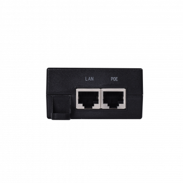 Ruijie - IEEE802.3af PoE Injector - 10/100/1000Mbps RJ45 ports - Power 30W - Maximum distance 100m - Compact Design