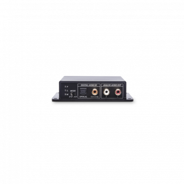 Analog/Digital Bi-directional Audio Converter - Supports digital and analog audio bi-directional conversion - Built-in RCA, optical, and coaxial audio interfaces