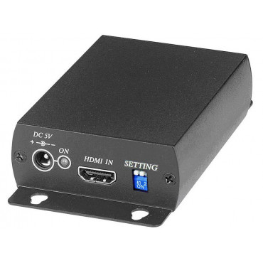 SDI02: HDMI to HD-SDI Converter - Converts HDMI to SDI signal - Resolution up to 3G-SDI, 1080p@60Hz for HDMI