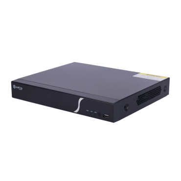Safire Smart - NVR recorder for IP cameras B1 range - 8CH PoE video 96W / Compression H.265 - Resolution up to 8Mpx / Bandwidth 80Mbps - Outputs 4K HDMI & VGA - Supports VCA events from IP cameras / POS function