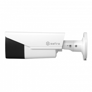 Bullet Camera 4N1 Safire ECO Range - 5 MP High Performance CMOS - 2.7~13.5mm motorised lens - Smart IR Matrix LEDs Range 40 m - Power over Coaxial (PoC) - Weatherproof IP67