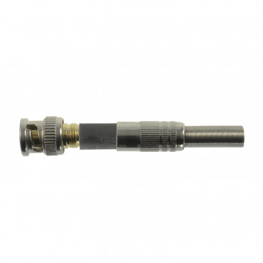 Connector - BNC for soldering - Adapted to RG59 - It includes shrinkable tube - Protection housing - Optimum connection