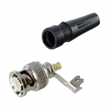 Connector - BNC to screw - Compatible with any cable - Universal, does not need crimping tool - Only requires screwdriver - Protective cover