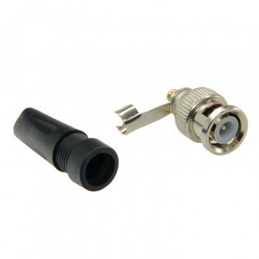 Connector - BNC to screw - Compatible with any cable - Universal, does not need crimping tool - Only requires screwdriver - Protective cover