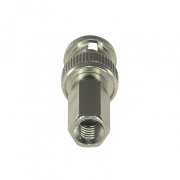 Quick connector - BNC to screw - No crimping tool needed - 35 mm (D) - 14 mm (W) - 15 g