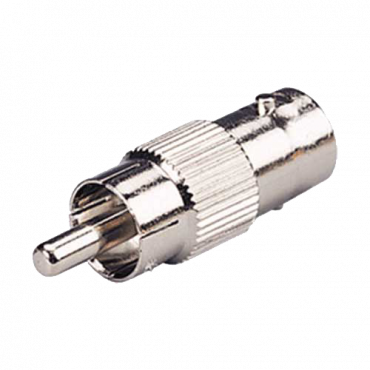 Connector - BNC female - RCA male - 35 mm (D) - 10 mm (W) - 5 g