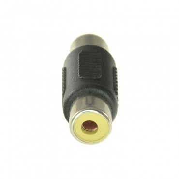 Connector - RCA female - RCA female - 31 mm (D) - 11 mm (W) - 3 g