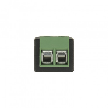 Safire - DC Jack connector - Output +/ of 2 terminals - 38 mm (D) - 13 mm (W) - 5 g