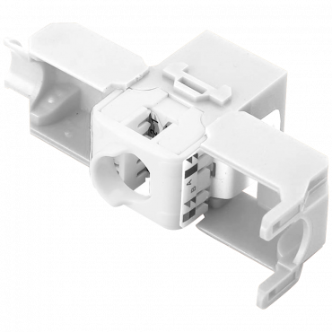 UTP cable connector - Output connector RJ45 - Compatible UTP category 6 - Easy installation without tools - Low loss